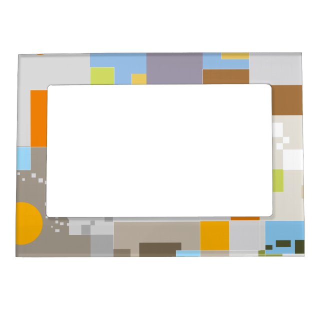 Abstract Pattern Creation Magnetic Frame (Front)