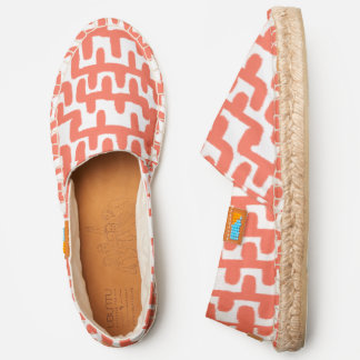 Abstract pattern deign illustration espadrilles