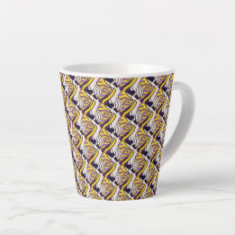Abstract pattern design 1209 - Latte Mug