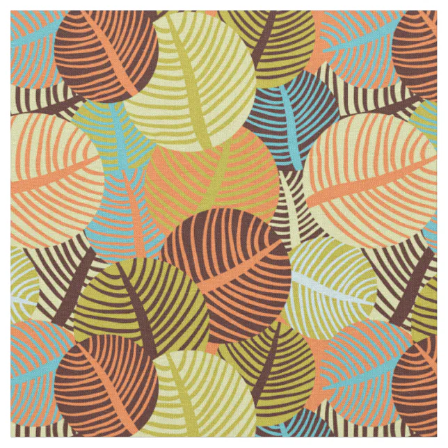 Abstract pattern fabric | Zazzle