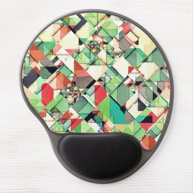 Abstract Pattern Gel Mouse Pad (Front)