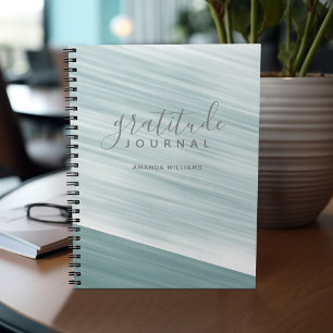 Abstract Pattern Gratitude Journal can edit color