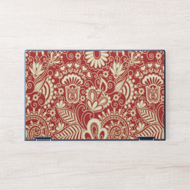 Abstract Pattern HP Elite Dragonfly Notebook Skin (Front)