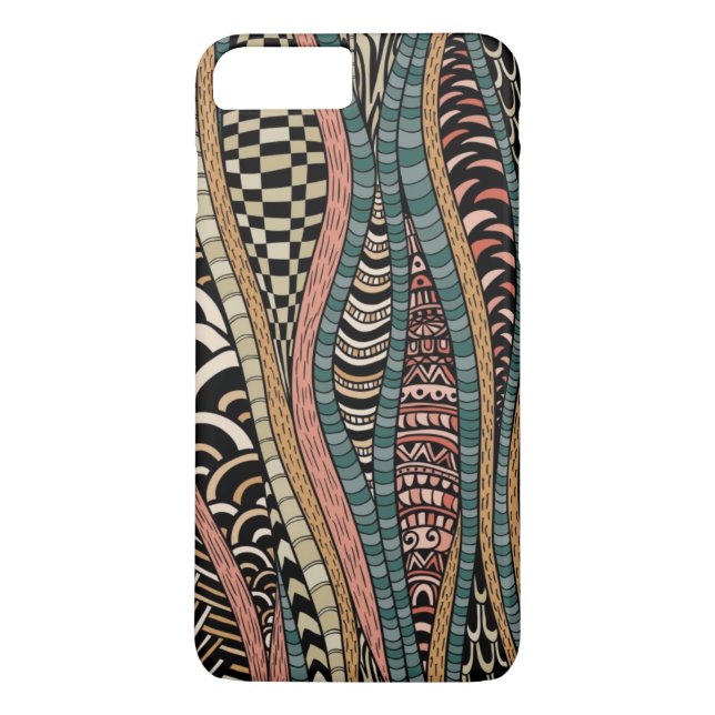 Abstract pattern in ethnic style Case-Mate iPhone case (Back)