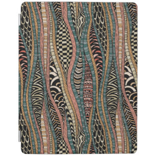 Abstract pattern in ethnic style iPad smart cover