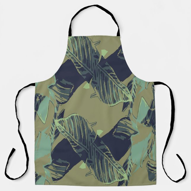 Abstract pattern in vintage background, modern, be apron (Front)