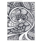 Abstract Pattern In Zen-Doodle Style (Front)