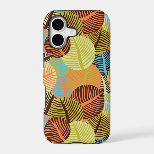 Abstract pattern iphone case (Back)