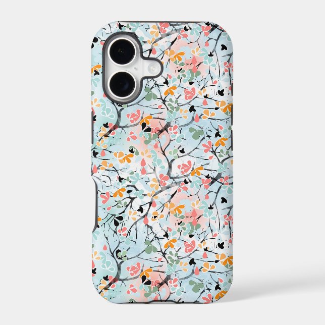Abstract pattern iphone case (Back)