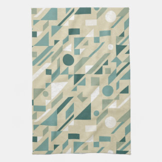 Abstract pattern kitchen towel