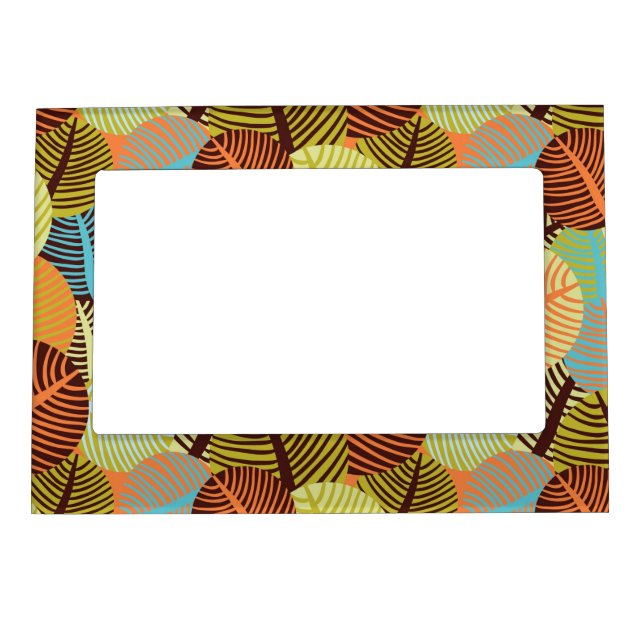 Abstract pattern magnetic photo frame (Front)