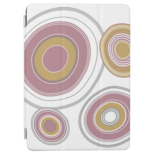 Abstract pattern modern design tree rings iPad air cover