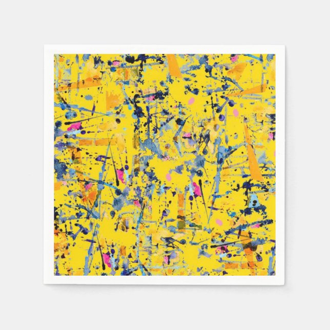 Abstract pattern napkins (Front)
