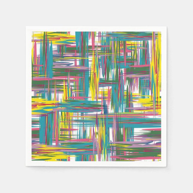 Abstract pattern napkins (Front)