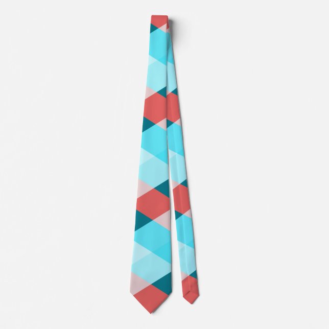 ABSTRACT PATTERN NECK TIE (Front)