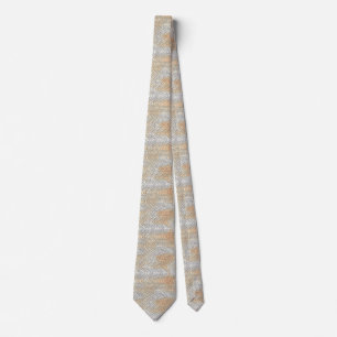 abstract pattern neck tie