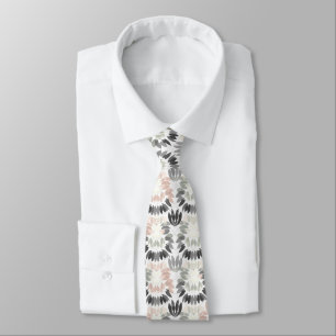 abstract pattern neck tie