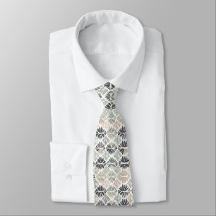 abstract pattern neck tie