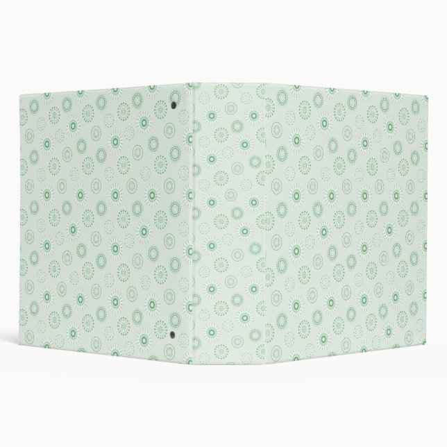 abstract pattern of dotted circles Clipboard 3 Ring Binder (Background)