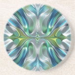 Abstract pattern of water waves coaster