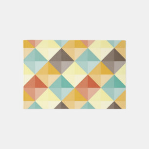 Abstract pattern outdoor rug