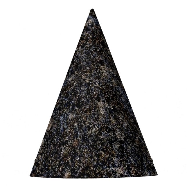 abstract pattern party hat (Front)