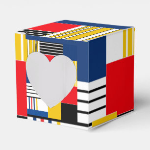 Abstract pattern . Patchwork . Favor Boxes