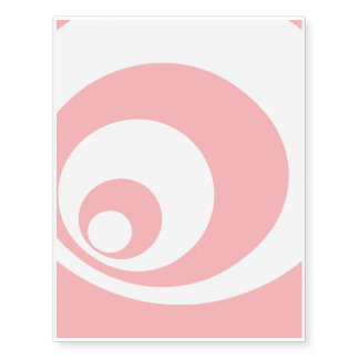 Abstract pattern - pink and white. temporary tattoos