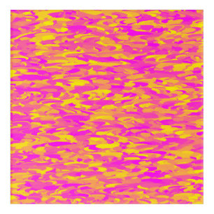 Abstract Pattern Pink Yellow Orange Acrylic Print