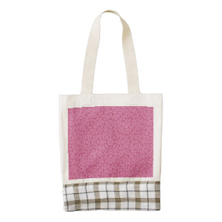 Abstract Pattern pink Zazzle HEART Tote Bag