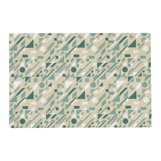 Abstract pattern placemat (Front)