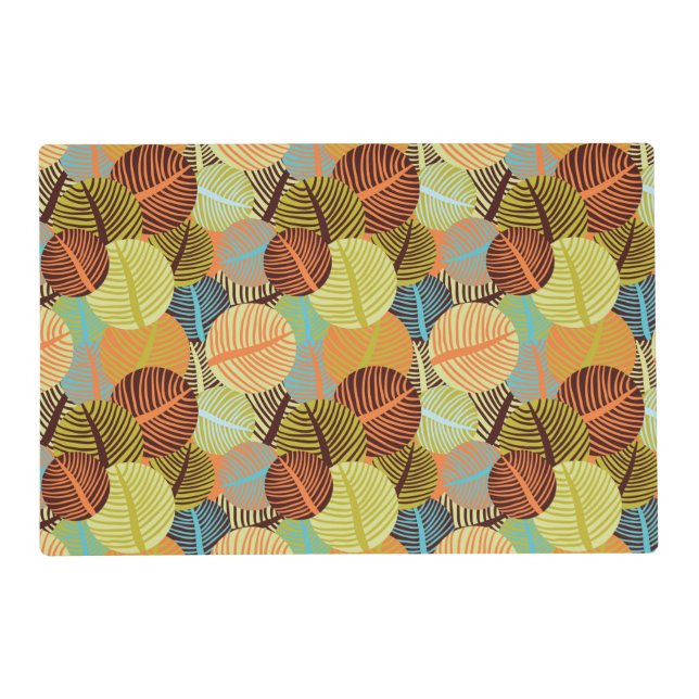 Abstract pattern placemat (Front)