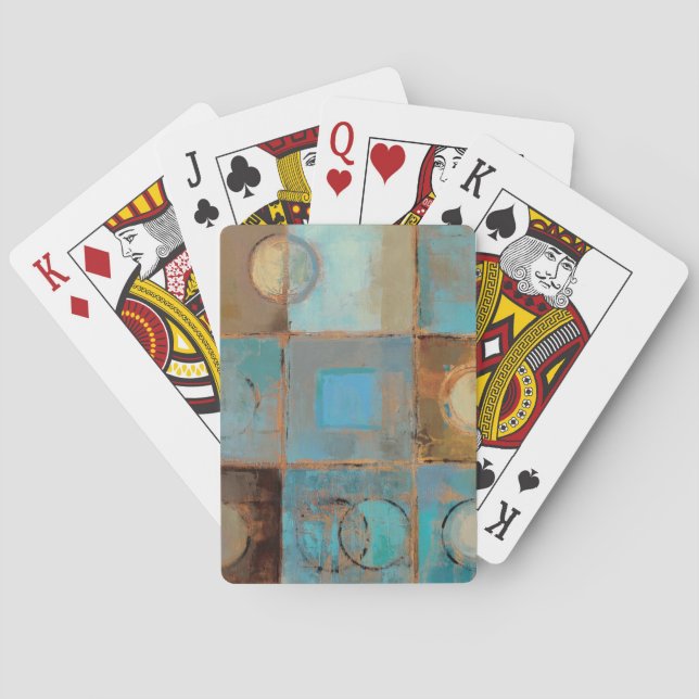 Abstract Pattern Poker Cards (Back)