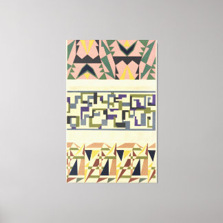 Abstract Pattern Portfolio Pl.18 Canvas Print