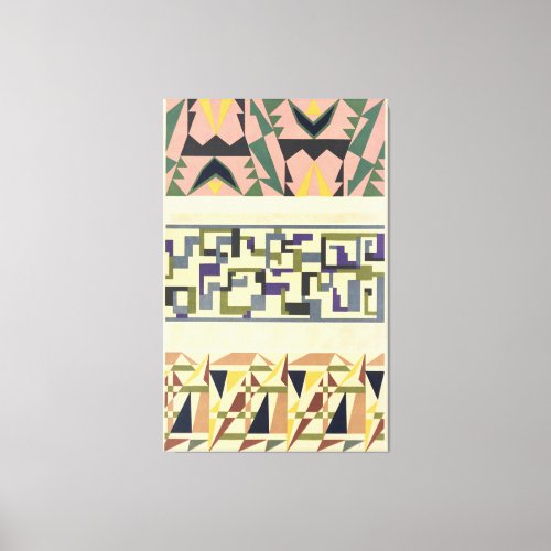 Abstract Pattern Portfolio Pl.18  Canvas Print