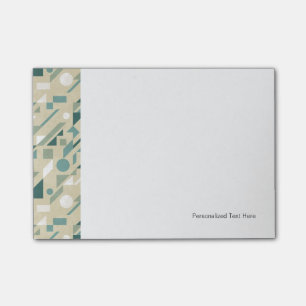 Abstract pattern post-it notes