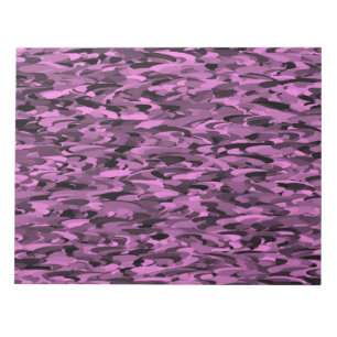 Abstract Pattern Purple Black Notepad