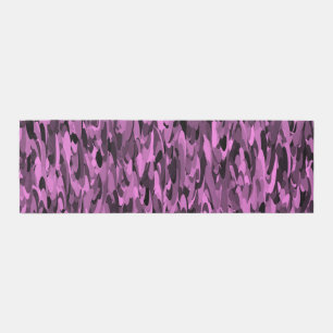 Abstract Pattern Purple Black Outdoor Rug