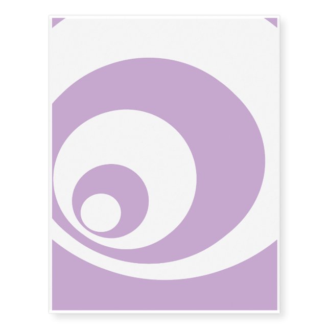 Abstract pattern - purple. temporary tattoos (Front)