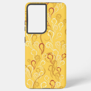 Abstract pattern samsung galaxy s21 ultra case