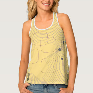 Abstract Pattern Tank Top