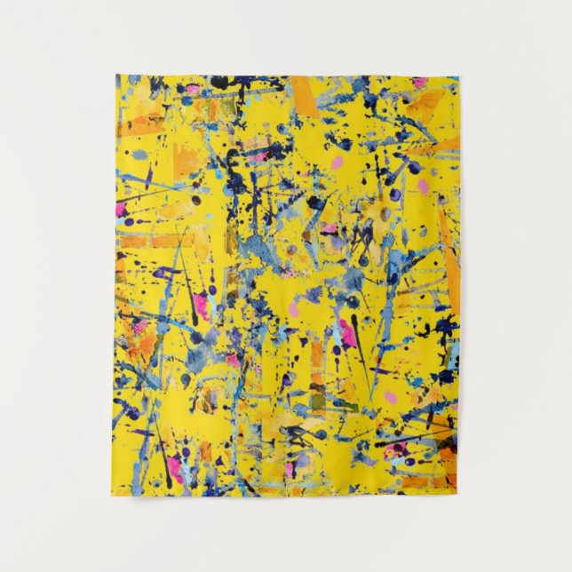 Abstract pattern tapestry (Front)