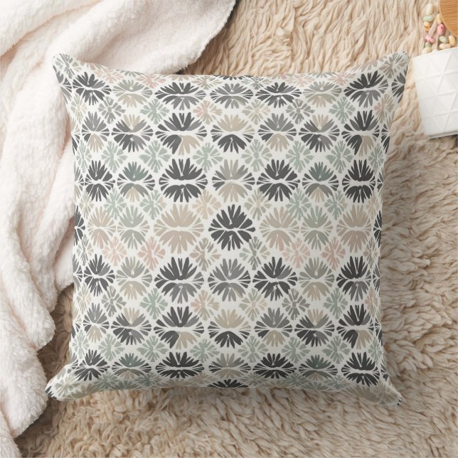 abstract pattern  throw pillow (Blanket)