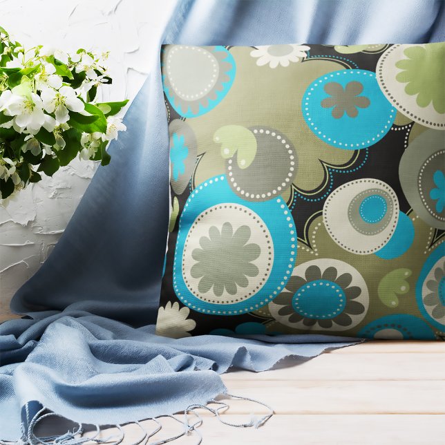 Abstract Pattern Throw Pillow (Creator Uploaded)