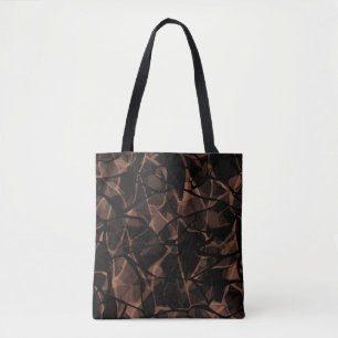 Abstract pattern tote bag