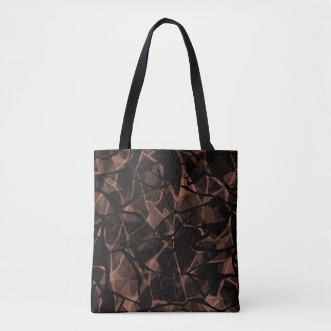 Abstract pattern tote bag (Front)