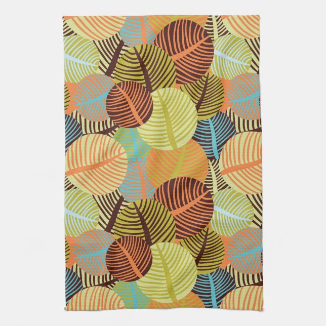 Abstract pattern towel (Vertical)