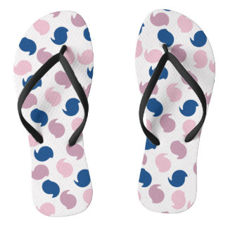 Abstract Pattern Tweaked Circle Flip Flops