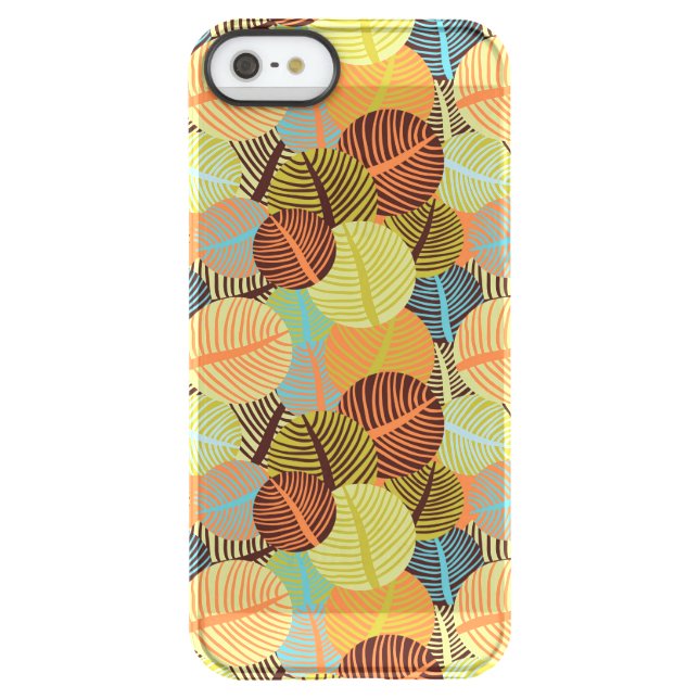 Abstract pattern uncommon iPhone case (Back)