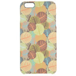 Abstract pattern clear iPhone 6 plus case